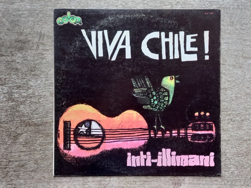 Disco Lp Inti-illimani - Viva Chile! (1975) R20