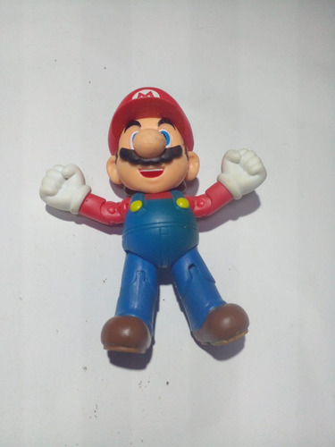 Figura Mario Bross 4 Pulgadas Articulada (Usado)