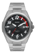 Comprar Relógio Masculino Orient Prata Preto Com Data Prova D'água