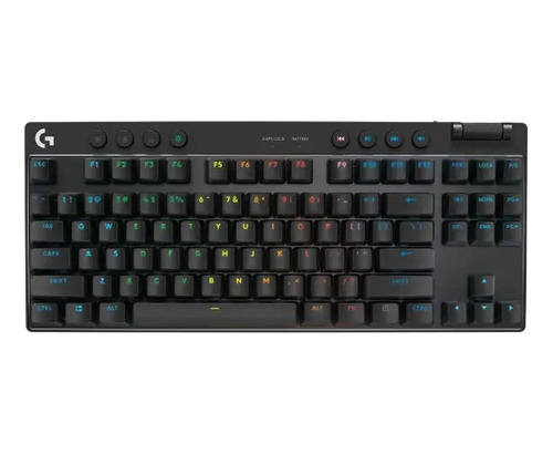 Teclado Logitech Pro X Gaming 920-012127 Black Tkl Inal