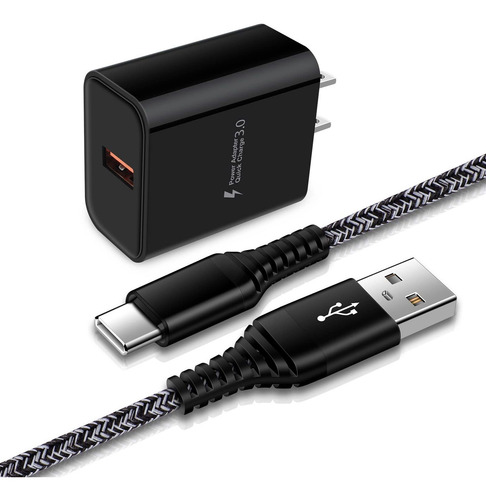 Bloque Carga Rapida Pared 3a Android Phone Ladrillo Cable C