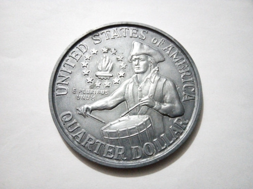 De Colección Moneda De Un Cuarto De Dólar