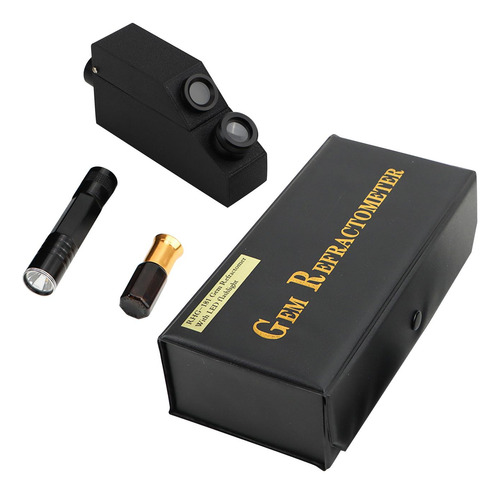 Refractómetro Gem Medición Refractiva Ligero Fácil De