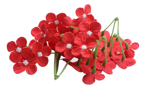 20 Cabezas De Flores Artificiales, Hortensias Nupciales, Bod