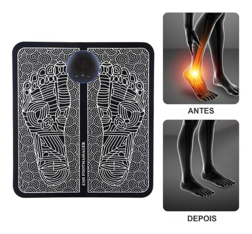 Imagem 3 de 10 de Tapete Massageador Para Os Pés | Tapete Massageador Ems