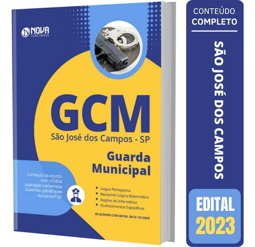 Apostila Gcm - São José Dos Campos Sp - Guarda Municipal