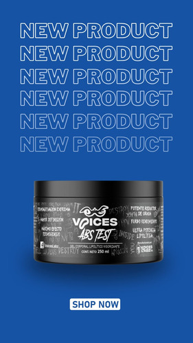 Gel Corporal Abs Test De Voices Labz 250ml En Tarro 50 Servs Bergamota