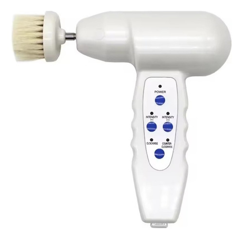 Cepillo giratorio eléctrico Dreamy Skin para limpieza facial 5 en 1 color blanco