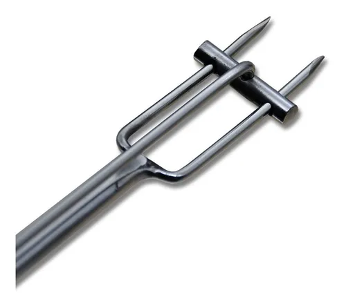 Tenedor Parrillero Asador Con Expulsador De Acero Inox Sor