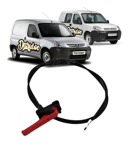 Cable Levanta Abre Capot Peugeot Partner Berlingo 2010/