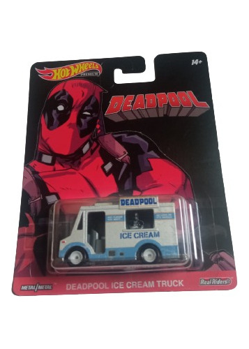 Hot Wheels Deadpool Ice Cream Truck Premium 2019