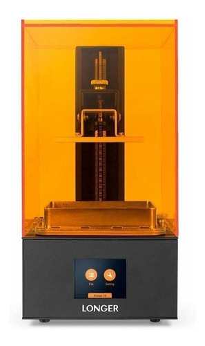 Impressora Longer 3D Orange 10 100V/240V com tecnologias de impressão LCD e SLA