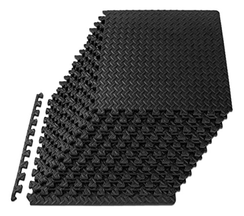 Puzzle Exercise Mat ½, Eva Interlocking Foam Floor ...