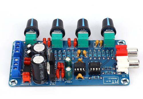 Ne5532 Hifi Estéreo Preamplificador Tone Board Treble Median