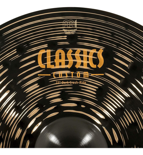 Platillo Meinl Cymbals Classics Custom Dark 22 Crash-ride...