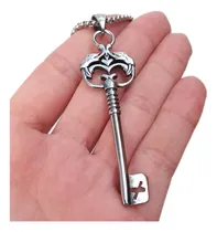 Comprar Collar Llave Dije Y Cadena Acero Quirúrgico Joyas Mónaco