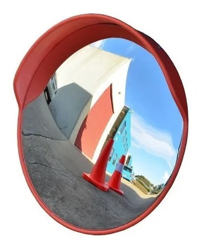 Imagen 1 de 5 de Espejo Convexo 60 Cm Exterior Seguridad Estacionamiento