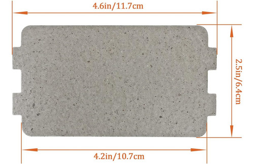 10 Lámina Mica Para Horno Microondas Cubierta Guía Ondas