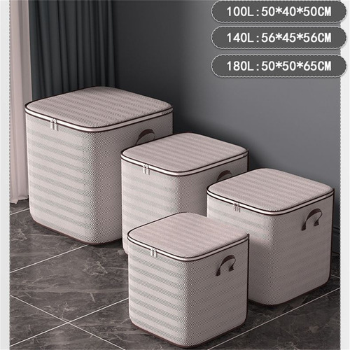 Zz Storage Box, Bolsa De Almacenamiento No Tejida Con Cierre