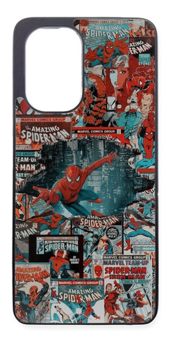 Case Funda Protector Comic Spiderman Marvel Poco X3 Gt