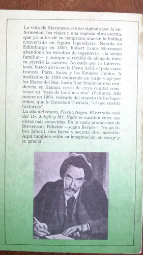 Imagen 2 de 3 de Fábulas - Stevenson / Prólogo De Jorge Luis Borges