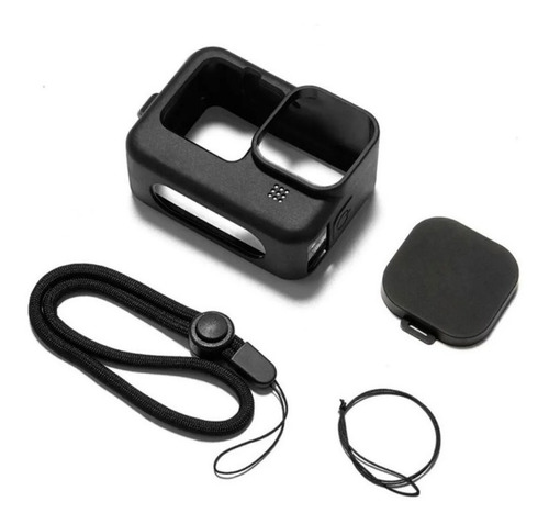 Imagen 2 de 7 de Protector Funda De Silicona Gopro Hero 9 Agregar Mas Data