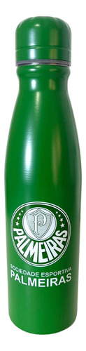 Garrafa Aluminio 600 Ml Squeeze Oficial Palmeiras Água Fria
