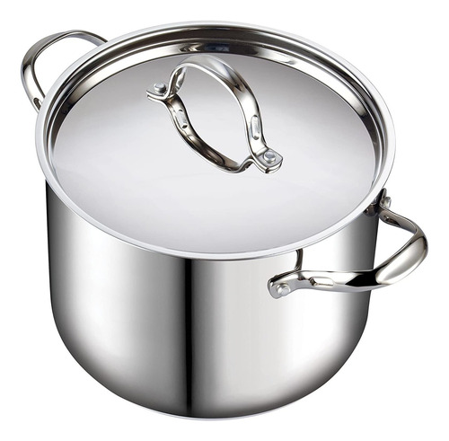 Cooks Standard Classic 02519 Olla De Acero Inoxidable Con Ta