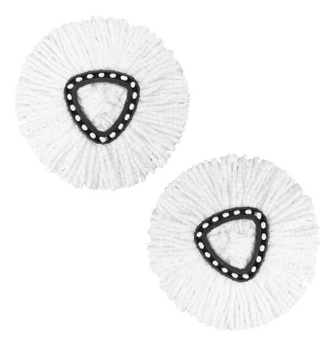 6 Piezas De Cabeza Giratoria Para Trapeador F / Spin Mop