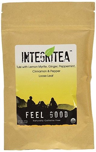 Feel Good (albahaca Santa Orgánica Con Limón Mirto Y Jengibr