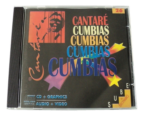 Cantare Cumbias Karaoke Cd Disco Compacto 1994 Avf Mexico