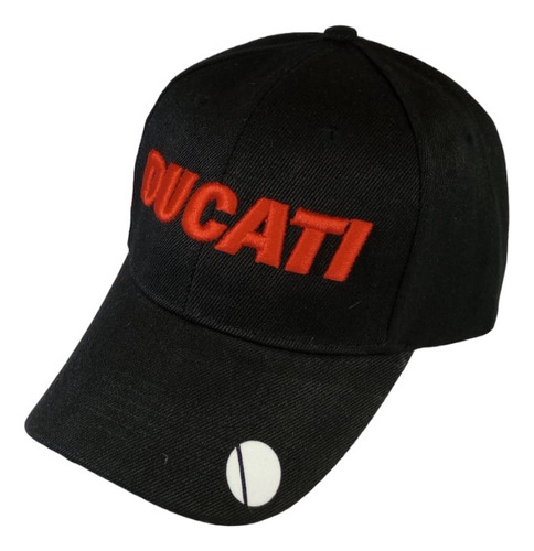 Gorra Ducati De Gabardina Bordada