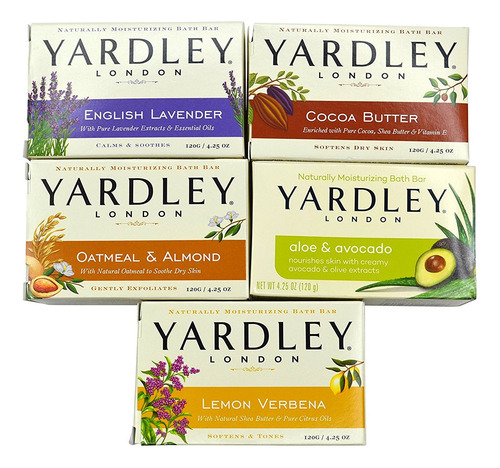Paquete De Barra De Baño De Jabón Yardley London 10 Barras