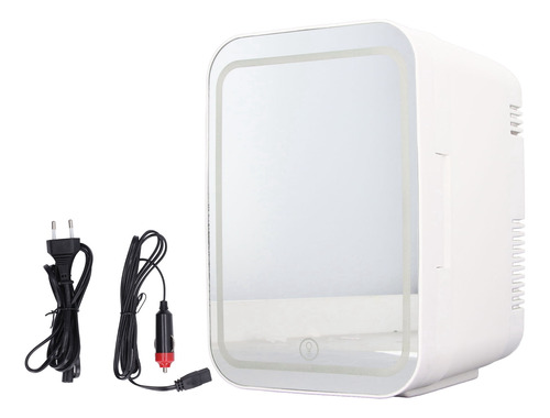 Minirefrigerador, 4 Litros, Espejo Led De Gran Capacidad