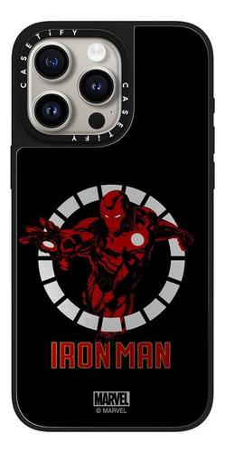 Funda Casetify Para iPhone 15 Pro Max Iron Man Armor Up  