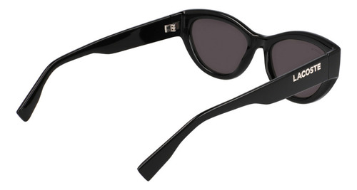 Lentes De Sol Lacoste Mujer L6013s-5418-001 Negro Diseño Solid Tint