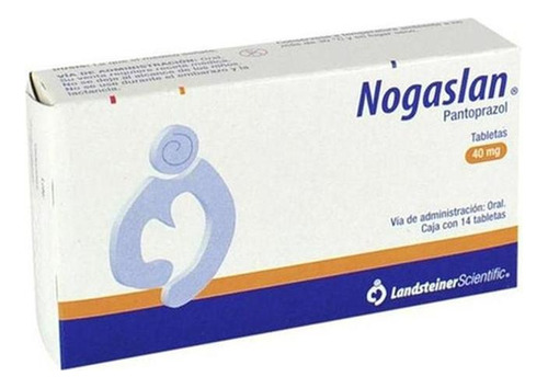 Nogaslan Tabletas 40 Mg, 14 Tabletas