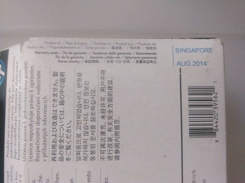 Imagen 3 de 3 de Cartuchos De Tinta Hp 82 Originales (la Unidad). 2014