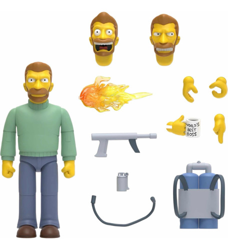 Hank Scorpio Los Simpsons Figura Hank Muñeco The Simpsons S7