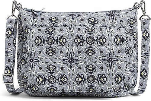 Vera Bradley Bolso Bandolera De Algodón Carson