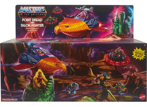 Masters Of The Universe Origins Point Dread & Talon Fighter
