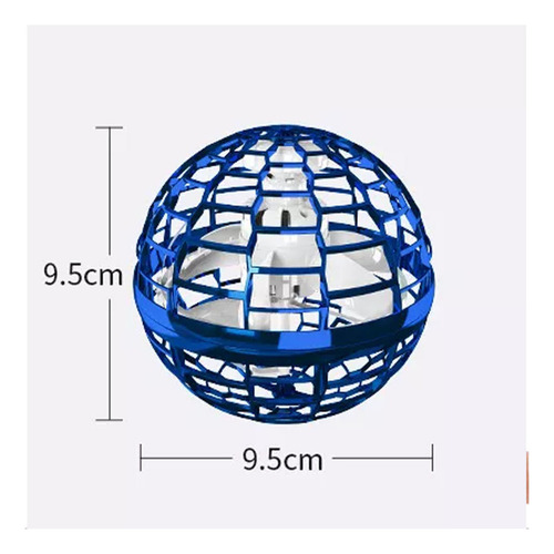 Volador Bola Spinner Con Luz Led Control De Mano De Regalo