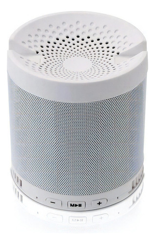 Bocina Bluetooth Portátil Blanca - Bb3591 Color Blanco