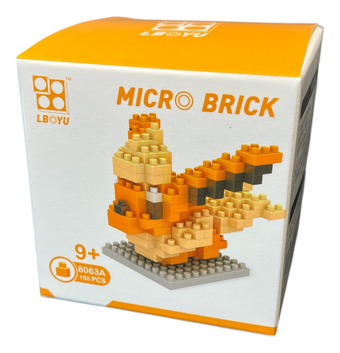 Micro Brick Pack X3 - Vaporeon, Jolteon Y Flareon 450 Jolteon / Vaporeon / Flareon