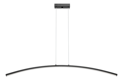 Luminária Pendente Luminalux Plx0022 Fit Curvo Led Linear