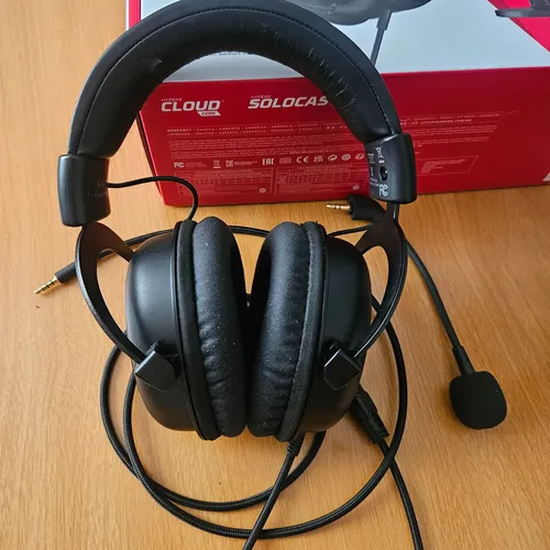 Hyperx Kit Streamer - Fones Cloud Core + Microfone Solocast