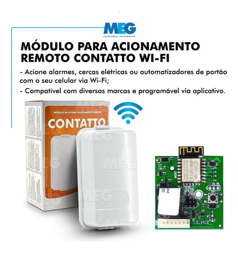 Contato Wi-fi Citrox Ppa Monitore Alarme Cerca Motor Celular