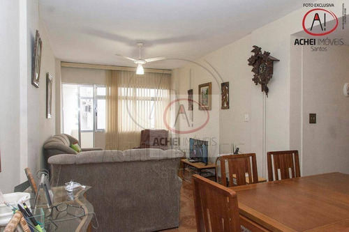 Imagem 3 de 29 de Apartamento Com 3 Dormitórios À Venda, 90 M² Por R$ 495.000,00 - Aparecida - Santos/sp - Ap9449