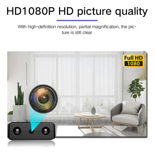 Câmera Espiã Wifi 1080p Com Visão Noturna
