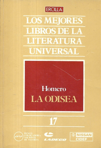 La Odisea / Homero / Los Mejores Libros Ercilla / N° 17